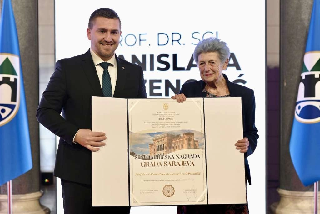 Dodijeljena priznanja povodom Dana grada Sarajeva